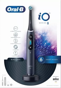 מברשת שיניים חשמלית iO8 (שחור) 