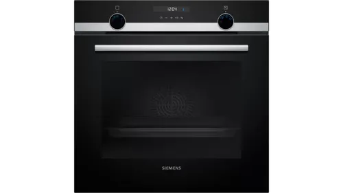 תנור בנוי 71 ליטר 7 תוכניות Siemens IQ500 HB537GBS1Y - שחור/נירוסטה