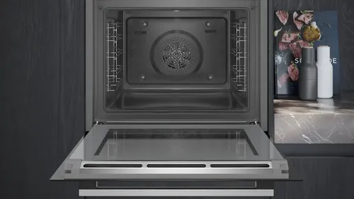 תנור בנוי פירוליטי 71 ליטר 9 תוכניות Siemens IQ500 HB578GBS0Y