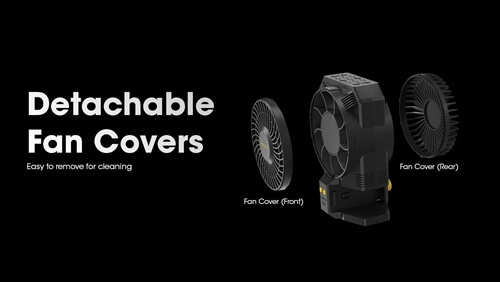 NITECORE CW30 מאוורר צילום קטן נייד