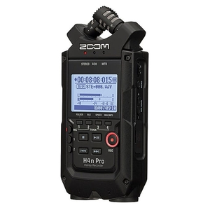 מכשיר הקלטה ZOOM H4n Pro Black אחריות יבואן רשמי