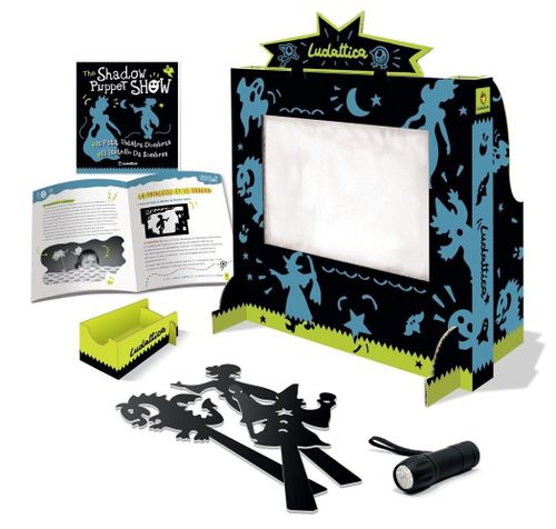 תאטרון צלליות עם פנס