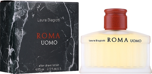Laura Biagiotti Roma Uomo 75ML After Shave אפטר שייב לאורה ביאגוטי רומה לגבר