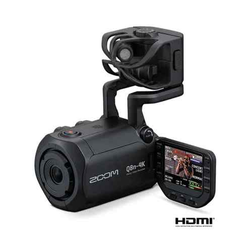 מצלמת וידאו 4K למוזיקאים Zoom Q8n-4K