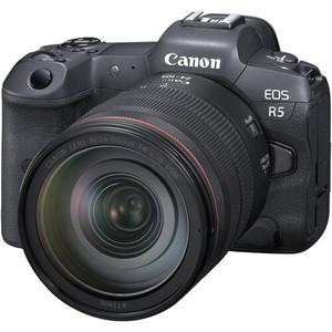 קיט מצלמה ועדשה 24-105 + Canon EOS R5 יבואן רשמי