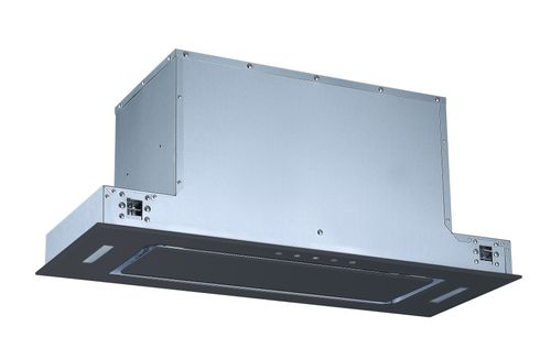 קולט אדים בילד אין 519-LV-B זכוכית שחורה