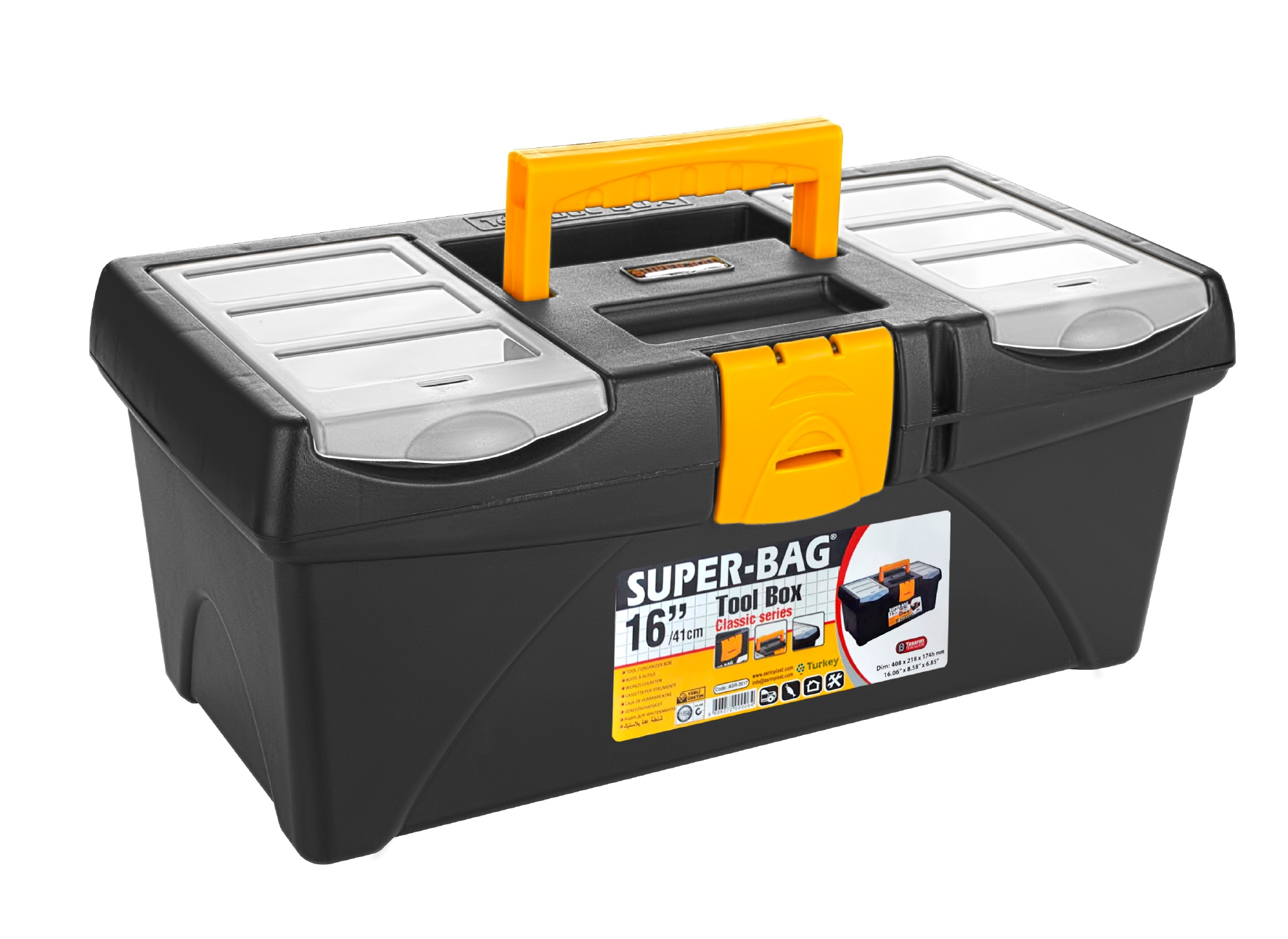 ארגז כלים 16SUPER BAG איכותי ומקצועי מאוד לעמידות לאורך זמן מבית CRAFT