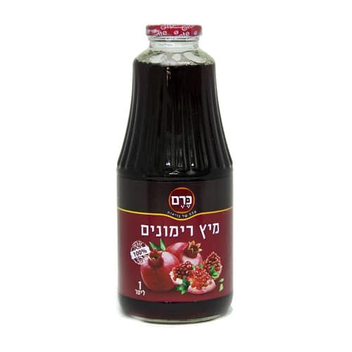 מיץ רימונים טבעי סחוט 100% כרם