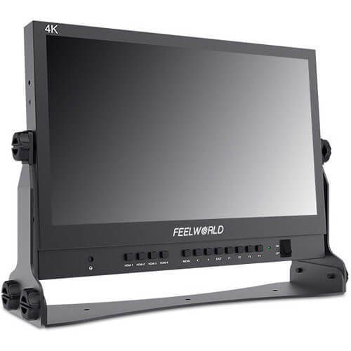 מוניטור 15.6 אינץ מסך מפוצל FeelWorld SEETEC כולל מזוודת נשיאה