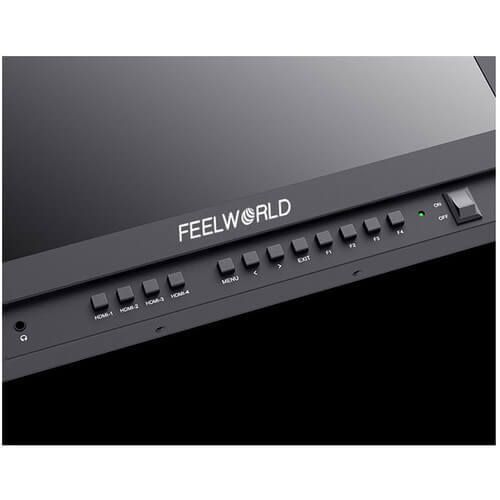 מוניטור 15.6 אינץ מסך מפוצל FeelWorld SEETEC כולל מזוודת נשיאה
