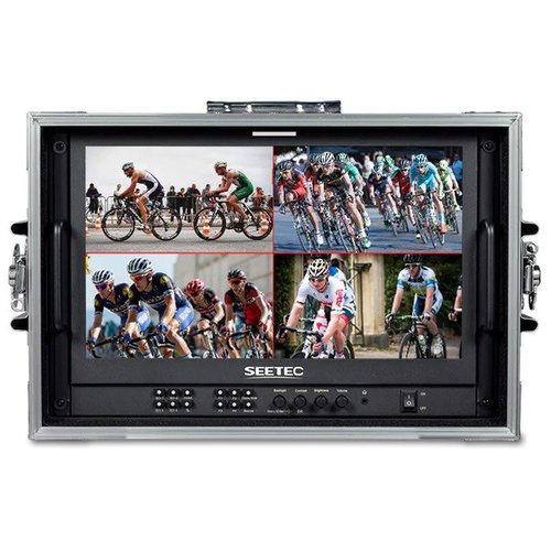 מוניטור 15.6 אינץ מסך מפוצל FeelWorld SEETEC SDI כולל מזוודת נשיאה