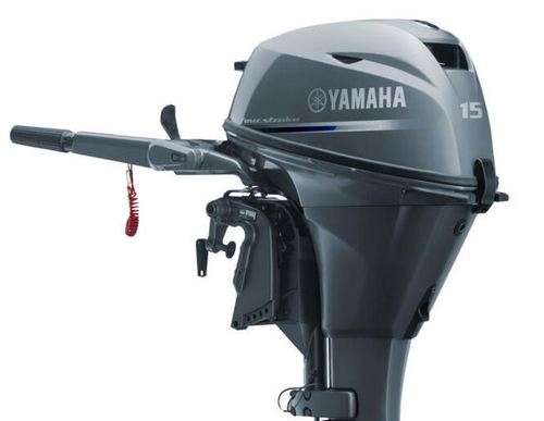 מנוע ימי לסירה ימית ימאה Yamaha F15CMHL 15HP Long Shaft Outboard