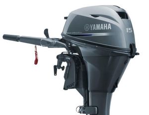 מנוע ימי לסירה ימית ימאה Yamaha F15CMHL 15HP Long Shaft Outboard