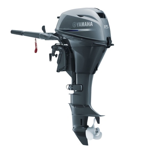 מנוע ימי לסירה ימית ימאה Yamaha F15CMHL 15HP Long Shaft Outboard