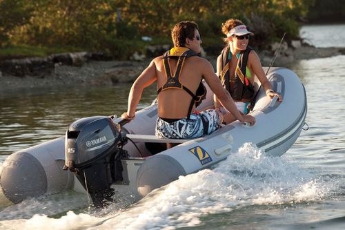 מנוע ימי לסירה ימית ימאה Yamaha F15CMHL 15HP Long Shaft Outboard
