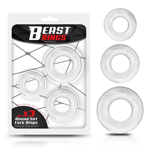 סט טבעות זקפה בקטרים שונים Set of 3 Penis Ring 3