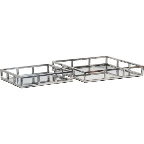 מגש מראה גדול מרובע  Mirror Tray