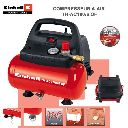 מדחס 6 ליטר מיני איינהל גרמניה TH-AC 190/6