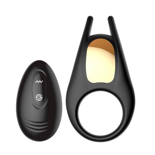 טבעת רטט נטענת שלט רחוק Go Power - Keylo Penis Ring with Remote Control