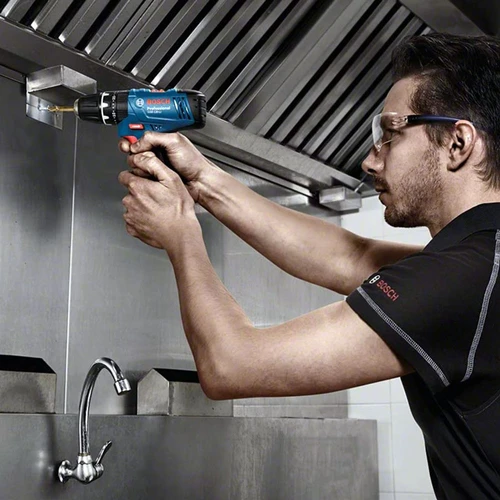 סט מב' / מק' רוטטת BOSCH GSB 120-LI + מברג BOSCH GO