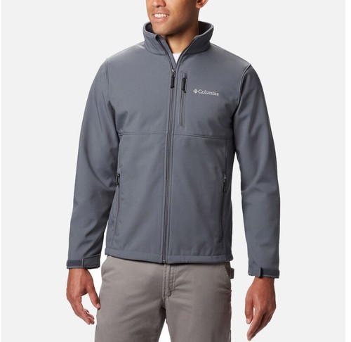 מעיל סופטשל לגברים Ascender Softshell Graphite