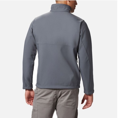 מעיל סופטשל לגברים Ascender Softshell Graphite