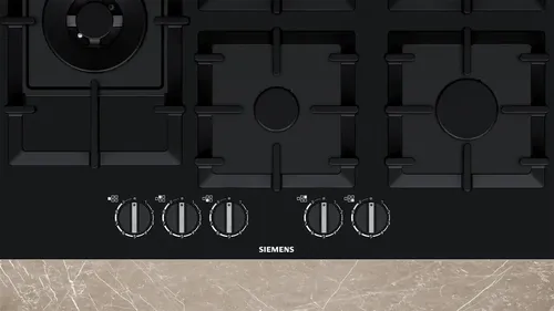 כיריים גז 5 להבות בישול Siemens StepFlame EP7A6SB95Y FlameSelect