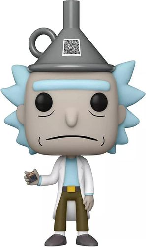 בובת פאנקו פופ אנימציה: Animation: Rick & Morty – Rick w/ Funnel Hat ריק ומורטי - ריק עם כובע משפך