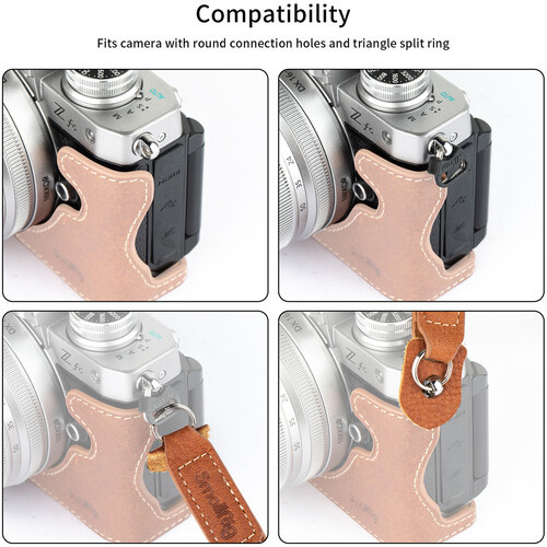 3485SmallRig רצועת צוואר מעור למצלמה