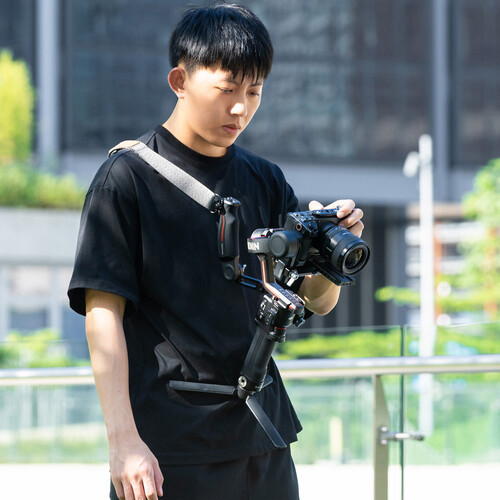 SmallRig 4118 WeightReducing QD Shoulder Strap רצועת כתף בשחרור מהיר