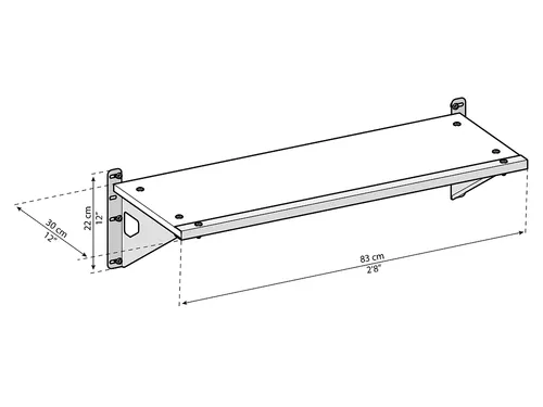 Skylight/Rubicon מדף למחסן