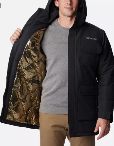 מעיל מבודד אטום לגברים Landroamer™ Parka Black
