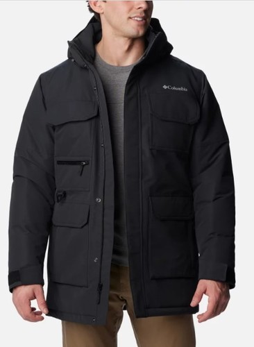 מעיל מבודד אטום לגברים Landroamer™ Parka Black