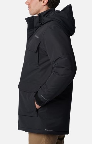 מעיל מבודד אטום לגברים Landroamer™ Parka Black