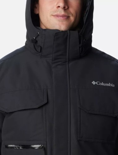 מעיל מבודד אטום לגברים Landroamer™ Parka Black