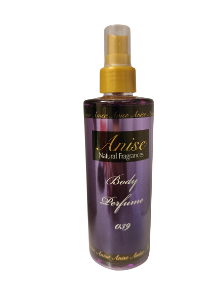 Anise Natural Fragrances Body Perfume 39 250ML