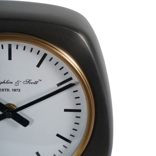שעון שולחן טרפז גדול על רגליים דקות Table Clock
