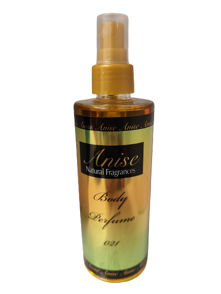 Anise Natural Fragrances Body Perfume 021 250ML