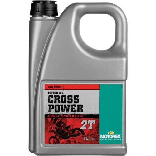 שמן מנוע 2 פעימות מוטורקס נפח 4 ליטר - MOTOREX CROSS POWER 2T 4L