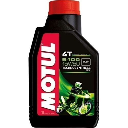 שמן מנוע 4 פעימות 15W50 מוטול 1 ליטר - MOTUL 5100