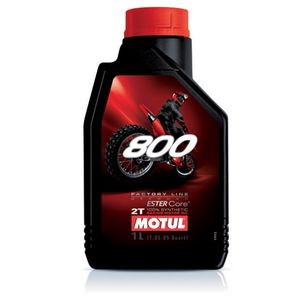 שמן למנועי 2 פעימות מוטול 1 ליטר - MOTUL 800 2T