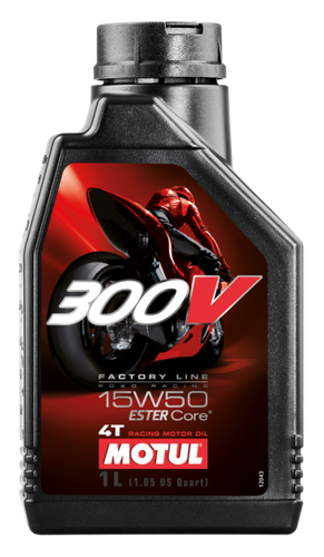 שמן מנוע 4 פעימות 15W50 מוטול 1 ליטר - MOTUL 300V
