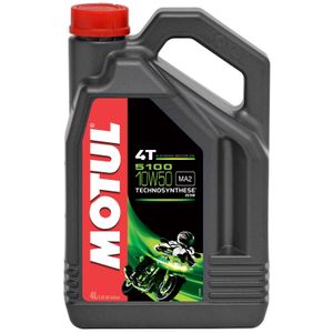 שמן מנוע 4 פעימות 10W50 מוטול 4 ליטר - MOTUL 5100