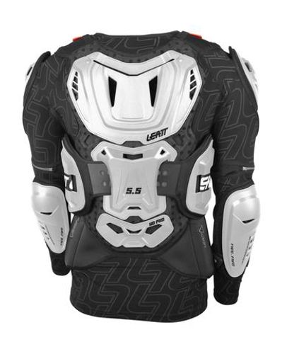 מגן גוף (חליפת לחץ) ליט 5.5 לבן - LEATT 5.5 BODY PROTECTOR HD