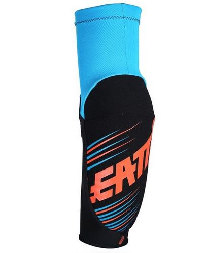 מגני מרפקים ליט כחול / כתום - LEATT ELBOW GUARD 3DF