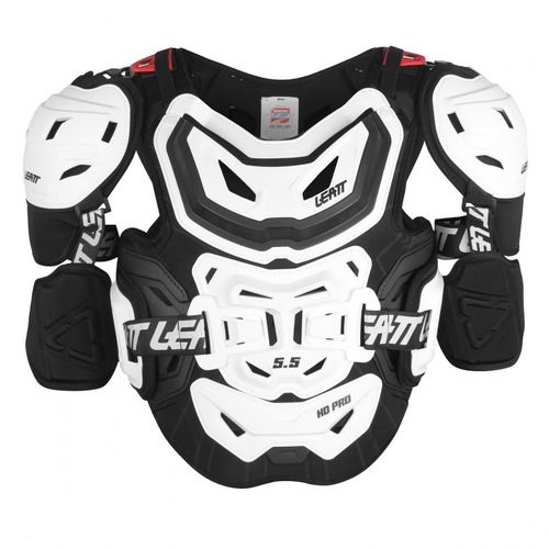 מגן חזה ליט 5.5 לבן - LEATT CHEST PROTECTOR 5.5 PRO HD 