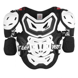 מגן חזה ליט 5.5 לבן - LEATT CHEST PROTECTOR 5.5 PRO HD 