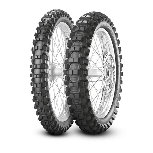 סט צמיגים פירלי - PIRELLI SCORPION MX