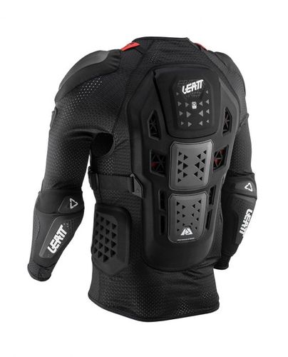 מגן גוף ליט שחור - LEATT 3DF AIRFIT HYBRID