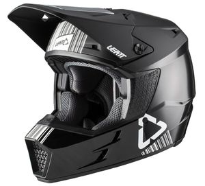 קסדת ליט שחור / לבן - LEATT GPX 3.5